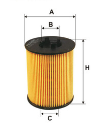 Filtron OE 648/2=HU 611/1x