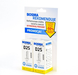 Bosma 8498D Żarówka Xenonowa D2S 35W 6000K kpl