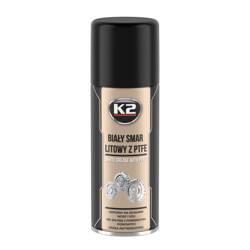 K2 W121 Smar biały litowy - spray smaruje, izoluje