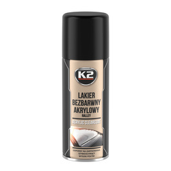 K2 L349 LAKIER BEZBARWNY AKRYLOWY SPRAY 400ml wyso