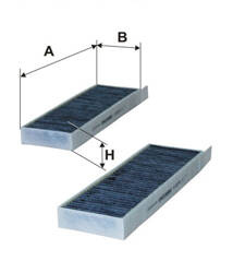 Filtron K 1227A-2x=CUK 29 003-2