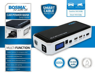 Bosma 5288 Car power bank 600A 18AH