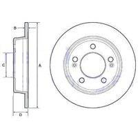 DELPHI BG4559C TARCZA HAM.TYL