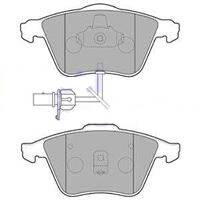 Delphi LP1825 Klocki ham. Tylne